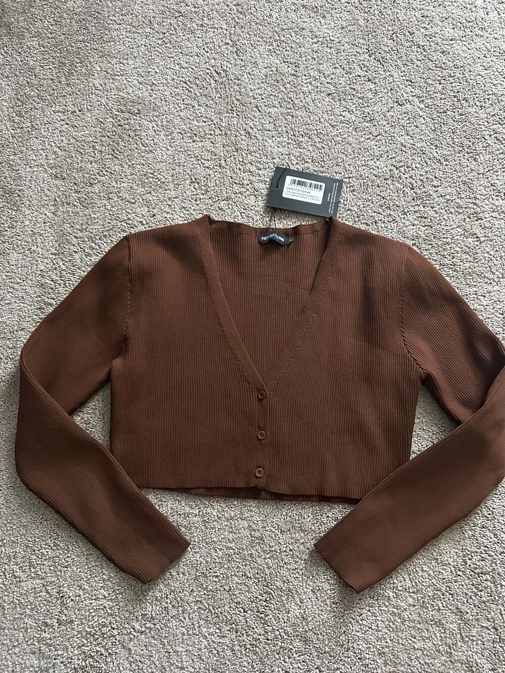 Ann Taylor Cropped Cardigan S (4-6) Like new
